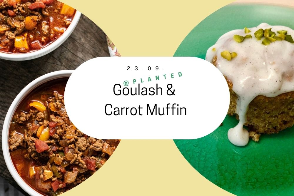 vegane Bolognese und Schokobrownie oder Chili mit Vollkornreis und Bananenbrot als Nachspeise